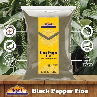 Rani Brand Authentic Indian Foods | Black Pepper Fine Powder (80 Mesh) 8 Rani Brand Authentic Indian Foods | Black Pepper Fine Powder (80 Mesh) - Image 6
