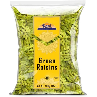 Green Raisins - 14oz (400g) - Rani Brand Authentic Indian Products 8 Green Raisins - 14oz (400g) - Rani Brand Authentic Indian Products - Image 6