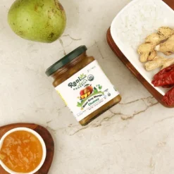 Organic Major Grey Mango Chutney - 10.5oz (300g) - Rani Brand Authentic Indian Products