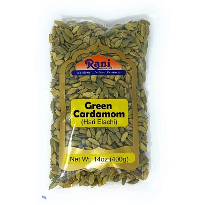 Rani Brand Authentic Indian Foods | Green Cardamom Pods (Hari Elachi) 8 Rani Brand Authentic Indian Foods | Green Cardamom Pods (Hari Elachi) - Image 6