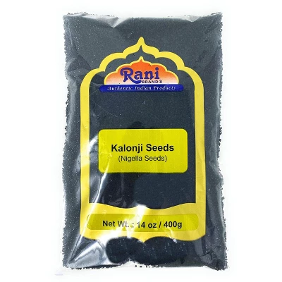 Rani Brand Authentic Indian Foods | Kalonji (Black Seed, Nigella Sativa) Seeds 9 Rani Brand Authentic Indian Foods | Kalonji (Black Seed, Nigella Sativa) Seeds - Image 7