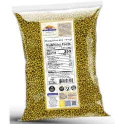 Moong Whole (Whole Mung Beans W/Skin) - 64oz (4lbs) 1.81kg - Rani Brand Authentic Indian Products -Kitchen GUEST 8782a321 2d5d 47d1 9e07 7542e0bf26bc