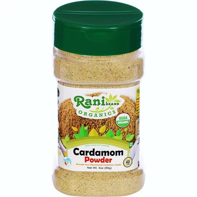 Organic Cardamom (Elachi) Ground - 3oz (85g) - Rani Brand Authentic Indian Products 9 Organic Cardamom (Elachi) Ground - 3oz (85g) - Rani Brand Authentic Indian Products - Image 7