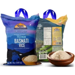 Platinum White Basmati Rice Extra Long - 64oz (4lbs) Cloth Bag - Rani Brand Authentic Indian Products 13 Platinum White Basmati Rice Extra Long - 64oz (4lbs) Cloth Bag - Rani Brand Authentic Indian Products -Kitchen GUEST 8eebf0b3 f6d5 4448 870d 9f1f89fb7e23