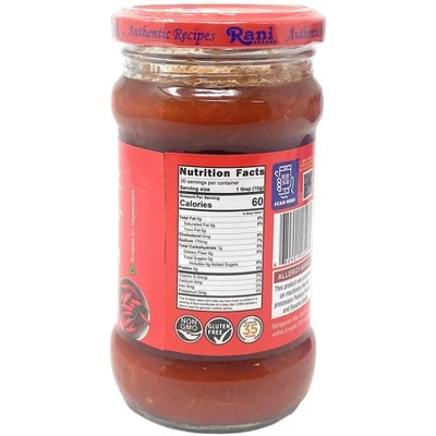 Red Chilli Cooking Paste - 10.58oz (300g) Pack Of 6 - Rani Brand Authentic Indian Products 6 Red Chilli Cooking Paste - 10.58oz (300g) Pack Of 6 - Rani Brand Authentic Indian Products - Image 4