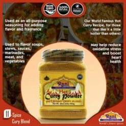 Rani Brand Authentic Indian Foods | Curry Powder Hot, Indian 11-Spice Blend -Kitchen GUEST 8f47f9c1 e3af 40f7 a6f2 16555141dfd4