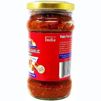 Vada Pav Garlic Chutney 10.5oz (300g) - Rani Brand Authentic Indian Products 6 Vada Pav Garlic Chutney 10.5oz (300g) - Rani Brand Authentic Indian Products - Image 4