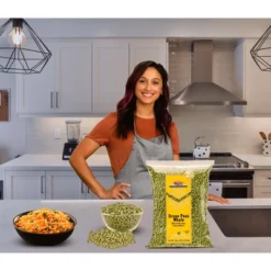 Green Peas Whole Dried (Marrowfat Peas, Vatana) - 32oz (2lbs) - Rani Brand Authentic Indian Products