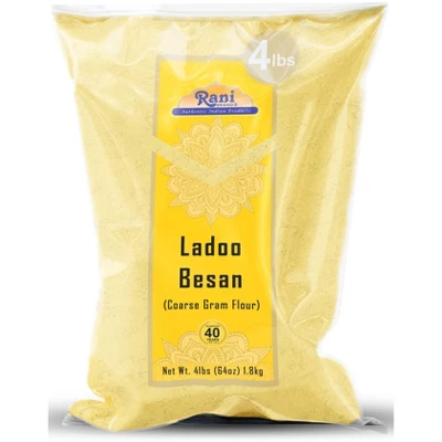 Rani Brand Authentic Indian Foods | Ladoo Besan (Coarse Gram Flour) 8 Rani Brand Authentic Indian Foods | Ladoo Besan (Coarse Gram Flour) - Image 6