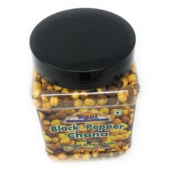 Roasted Chana (Chickpeas) Black Pepper Flavor 14oz (400g) - Rani Brand Authentic Indian Products -Kitchen GUEST 94ef2fe3 ab13 43ca aa3a 5bb01349c695
