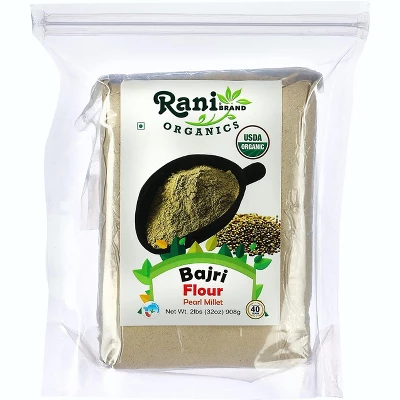 Rani Brand Authentic Indian Foods | Organic Bajri Flour (Pearl Millet) 8 Rani Brand Authentic Indian Foods | Organic Bajri Flour (Pearl Millet) - Image 6