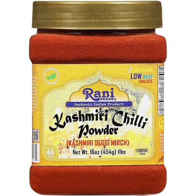 Rani Brand Authentic Indian Foods | Kashmiri Chilli Powder (Deggi Mirch, Low Heat) 11 Rani Brand Authentic Indian Foods | Kashmiri Chilli Powder (Deggi Mirch, Low Heat) - Image 9