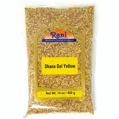 Dhana Dal (Roasted Coriander Seeds) Yellow - 14oz (400g) - Rani Brand Authentic Indian Products 5 Dhana Dal (Roasted Coriander Seeds) Yellow - 14oz (400g) - Rani Brand Authentic Indian Products - Image 3
