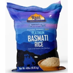 Platinum White Basmati Rice Extra Long - 640oz (40lbs) Cloth Bag - Rani Brand Authentic Indian Products 17 Platinum White Basmati Rice Extra Long - 640oz (40lbs) Cloth Bag - Rani Brand Authentic Indian Products -Kitchen GUEST 995edc0f d43b 4979 97c8 e26a047cd4a5