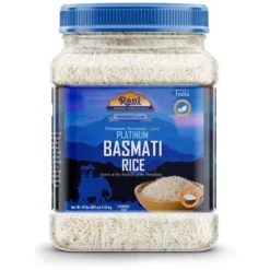 Platinum White Basmati Rice Extra Long - 160oz (10lbs) PET Jar - Rani Brand Authentic Indian Products 19 Platinum White Basmati Rice Extra Long - 160oz (10lbs) PET Jar - Rani Brand Authentic Indian Products -Kitchen GUEST 99a735ed 9ca5 47be 99e7 239dcb9589fe