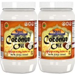 Coconut Oil (100% Pure Natural Coconut Oil) Cold Pressed - 15 Fl Oz (444ml) Pack Of 2 - Rani Brand Authentic Indian Products 19 Coconut Oil (100% Pure Natural Coconut Oil) Cold Pressed - 15 Fl Oz (444ml) Pack Of 2 - Rani Brand Authentic Indian Products -Kitchen GUEST 9dc45496 573a 4558 957f 5e9e0bc62396
