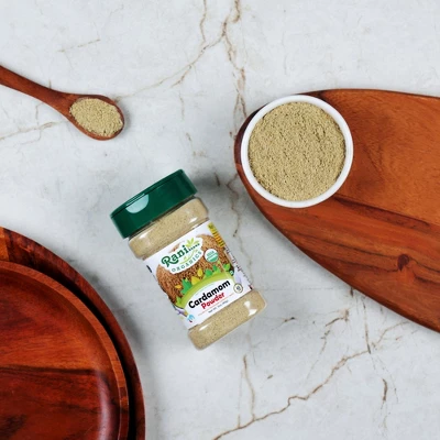 Organic Cardamom (Elachi) Ground - 3oz (85g) - Rani Brand Authentic Indian Products 3 Organic Cardamom (Elachi) Ground - 3oz (85g) - Rani Brand Authentic Indian Products