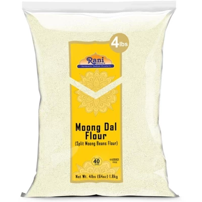 Rani Brand Authentic Indian Foods | Moong Flour (Mung Bean Flour, Green Gram Flour) 12 Rani Brand Authentic Indian Foods | Moong Flour (Mung Bean Flour, Green Gram Flour) - Image 10