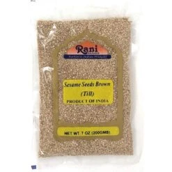 Sesame Seeds Whole Brown, Raw (Till) - Rani Brand Authentic Indian Products -Kitchen GUEST a08f260e 57d4 428b 905c 29da178f0958