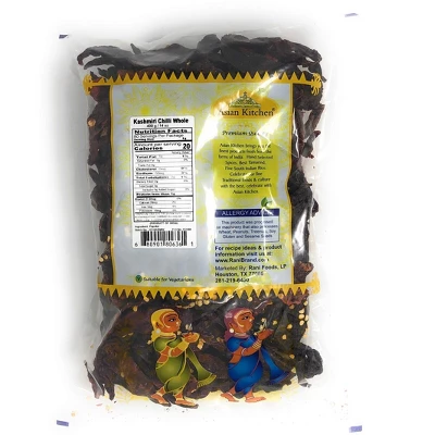 Rani Brand Authentic Indian Foods | Asian Kitchen Kashmiri Chilli Whole 3 Rani Brand Authentic Indian Foods | Asian Kitchen Kashmiri Chilli Whole