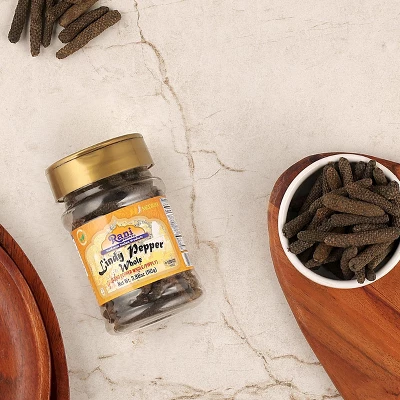 Lindy Pepper (Long Pepper) Whole - 3.88oz (110g) - Rani Brand Authentic Indian Products 3 Lindy Pepper (Long Pepper) Whole - 3.88oz (110g) - Rani Brand Authentic Indian Products