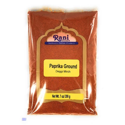 Rani Brand Authentic Indian Foods | Paprika (Deggi Mirch) Ground 5 Rani Brand Authentic Indian Foods | Paprika (Deggi Mirch) Ground - Image 3