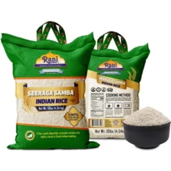 Seeraga Samba Indian Rice 160oz (10lbs) 4.54kg - Rani Brand Authentic Indian Products -Kitchen GUEST a11fe482 dbc3 481d a128 31c8a8eee222