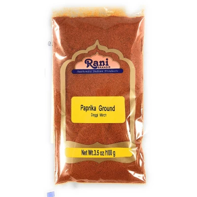 Rani Brand Authentic Indian Foods | Paprika (Deggi Mirch) Ground 4 Rani Brand Authentic Indian Foods | Paprika (Deggi Mirch) Ground - Image 2