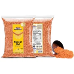 Masoor Dal (Red Split Lentils) - 128oz (8lbs) 3.63kg - Rani Brand Authentic Indian Products -Kitchen GUEST a4a34f7f 87be 405f 9fcb e6feea8924cb