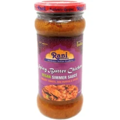 Spicy Butter Chicken Curry Vegan Simmer Sauce - 14oz (400g) Pack Of 6 - Rani Brand Authentic Indian Products -Kitchen GUEST a6372abe 070b 4bac bfac 94023609cf5a
