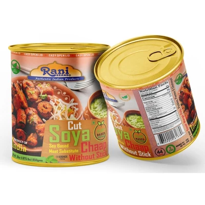 Cut Soya Chaap Whitout Stick (Plant Based Protein) - 30oz (1.875lbs) 850g, Pack Of 2- Rani Brand Authentic Indian Products 5 Cut Soya Chaap Whitout Stick (Plant Based Protein) - 30oz (1.875lbs) 850g, Pack Of 2- Rani Brand Authentic Indian Products - Image 3