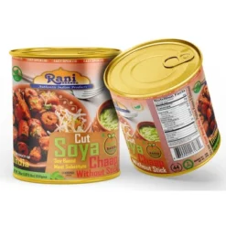 Cut Soya Chaap Whitout Stick (Plant Based Protein) - 30oz (1.875lbs) 850g, Pack Of 6 - Rani Brand Authentic Indian Products -Kitchen GUEST a733f0c5 925a 4f85 b42d 0b808441fd22