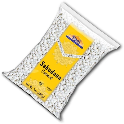 Sabudana (Tapioca / Sago) Pearls - 7oz (200g) - Rani Brand Authentic Indian Products 6 Sabudana (Tapioca / Sago) Pearls - 7oz (200g) - Rani Brand Authentic Indian Products - Image 4