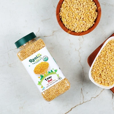 Organic Toor Dal (Split Pigeon Peas) - Rani Brand Authentic Indian Products 3 Organic Toor Dal (Split Pigeon Peas) - Rani Brand Authentic Indian Products