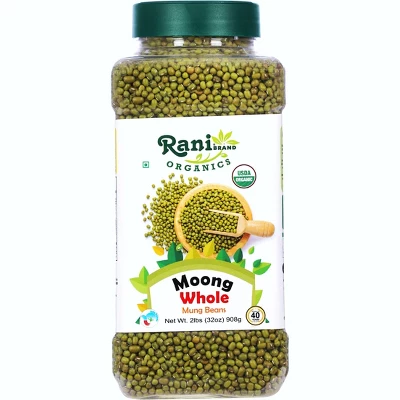 Organic Moong Whole (Whole Mung Beans W/Skin) - Rani Brand Authentic Indian Products 13 Organic Moong Whole (Whole Mung Beans W/Skin) - Rani Brand Authentic Indian Products - Image 11