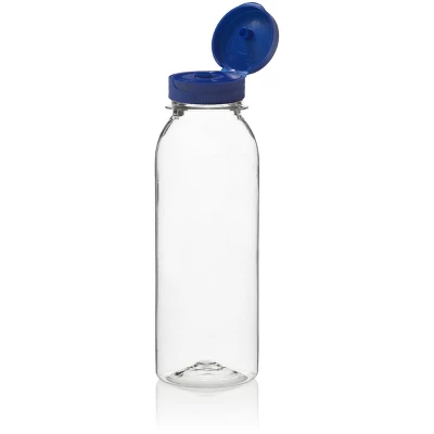 Clear Plastic Bottles 8oz PET Bottle With Flip-top Caps Made In USA - Pack Of 50 2 Clear Plastic Bottles 8oz PET Bottle With Flip-top Caps Made In USA - Pack Of 50