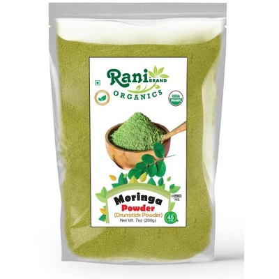 Organic Moringa Powder - 7oz (200g) - Rani Brand Authentic Indian Products 8 Organic Moringa Powder - 7oz (200g) - Rani Brand Authentic Indian Products - Image 6