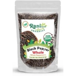 Rani Brand Authentic Indian Foods | Black Pepper Whole (Peppercorns) MG-1 Grade 25 Rani Brand Authentic Indian Foods | Black Pepper Whole (Peppercorns) MG-1 Grade -Kitchen GUEST ab300b73 4722 4230 9cdb d0426bbb3576