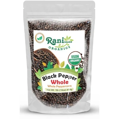 Rani Brand Authentic Indian Foods | Black Pepper Whole (Peppercorns) MG-1 Grade 12 Rani Brand Authentic Indian Foods | Black Pepper Whole (Peppercorns) MG-1 Grade - Image 10