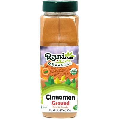 Organic Cinnamon Powder (Ground) Spice 16oz (1lb) 454g - Rani Brand Authentic Indian Products 6 Organic Cinnamon Powder (Ground) Spice 16oz (1lb) 454g - Rani Brand Authentic Indian Products - Image 4