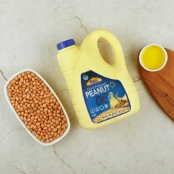 Peanut Oil - 67.6 Ounce (2 Liter) Cold Pressed - Rani Brand Authentic Indian Products