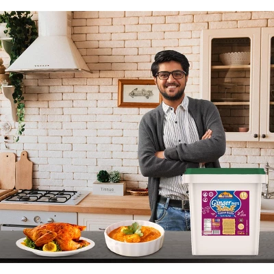 Ginger Cooking Paste - 176oz (11lbs) 5kg - Rani Brand Authentic Indian Products 3 Ginger Cooking Paste - 176oz (11lbs) 5kg - Rani Brand Authentic Indian Products