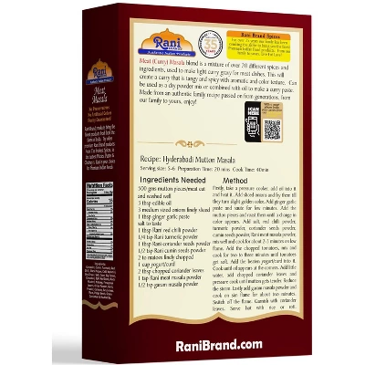 Rani Brand Authentic Indian Foods | Meat Curry Masala, Indian 21-Spice Blend 5 Rani Brand Authentic Indian Foods | Meat Curry Masala, Indian 21-Spice Blend - Image 3
