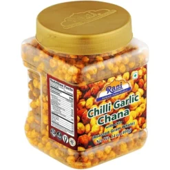 Roasted Chana (Chickpeas) Chilli Garlic Flavor 14oz (400g) - Rani Brand Authentic Indian Products -Kitchen GUEST b6c7d3da 274a 43eb b0cc ee287ea73ff1