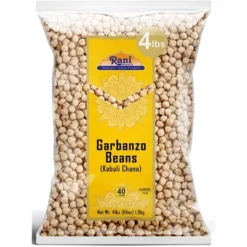 Garbanzo Beans (Kabuli Chana) - 64oz (4lbs) 1.81kg - Rani Brand Authentic Indian Products -Kitchen GUEST b71c3b47 7e17 480b bbe4 b592605235df