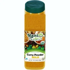 Organic Curry Powder Mild, Indian 8-Spice Blend - 16oz (1lb) - Rani Brand Authentic Indian Products -Kitchen GUEST b725a205 49fb 4960 bbfa d16596e64774