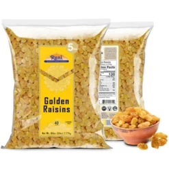 Golden Raisins - 80oz (5lbs) 2.27kg - Rani Brand Authentic Indian Products 10 Golden Raisins - 80oz (5lbs) 2.27kg - Rani Brand Authentic Indian Products -Kitchen GUEST b837b1b3 ae97 4c76 98be 18947b826f03