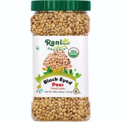 Organic Black Eyed Peas (Dried Lobia) - Rani Brand Authentic Indian Products -Kitchen GUEST ba1713fe 115f 4750 8101 af25770ee441