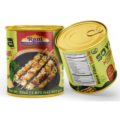Soya Tikka Achari - 30oz (1.875lbs) 850g, Pack Of 2- Rani Brand Authentic Indian Products 5 Soya Tikka Achari - 30oz (1.875lbs) 850g, Pack Of 2- Rani Brand Authentic Indian Products - Image 3