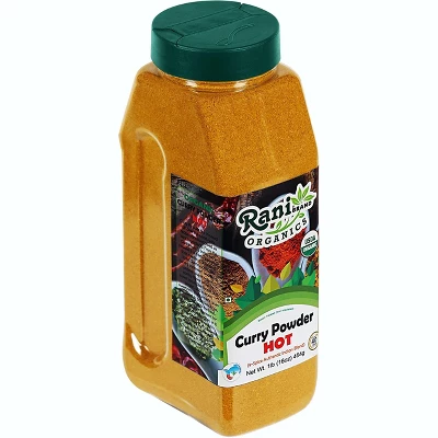 Organic Curry Powder Hot, Indian 9-Spice Blend - 16oz (1lb) - Rani Brand Authentic Indian Products 10 Organic Curry Powder Hot, Indian 9-Spice Blend - 16oz (1lb) - Rani Brand Authentic Indian Products - Image 8